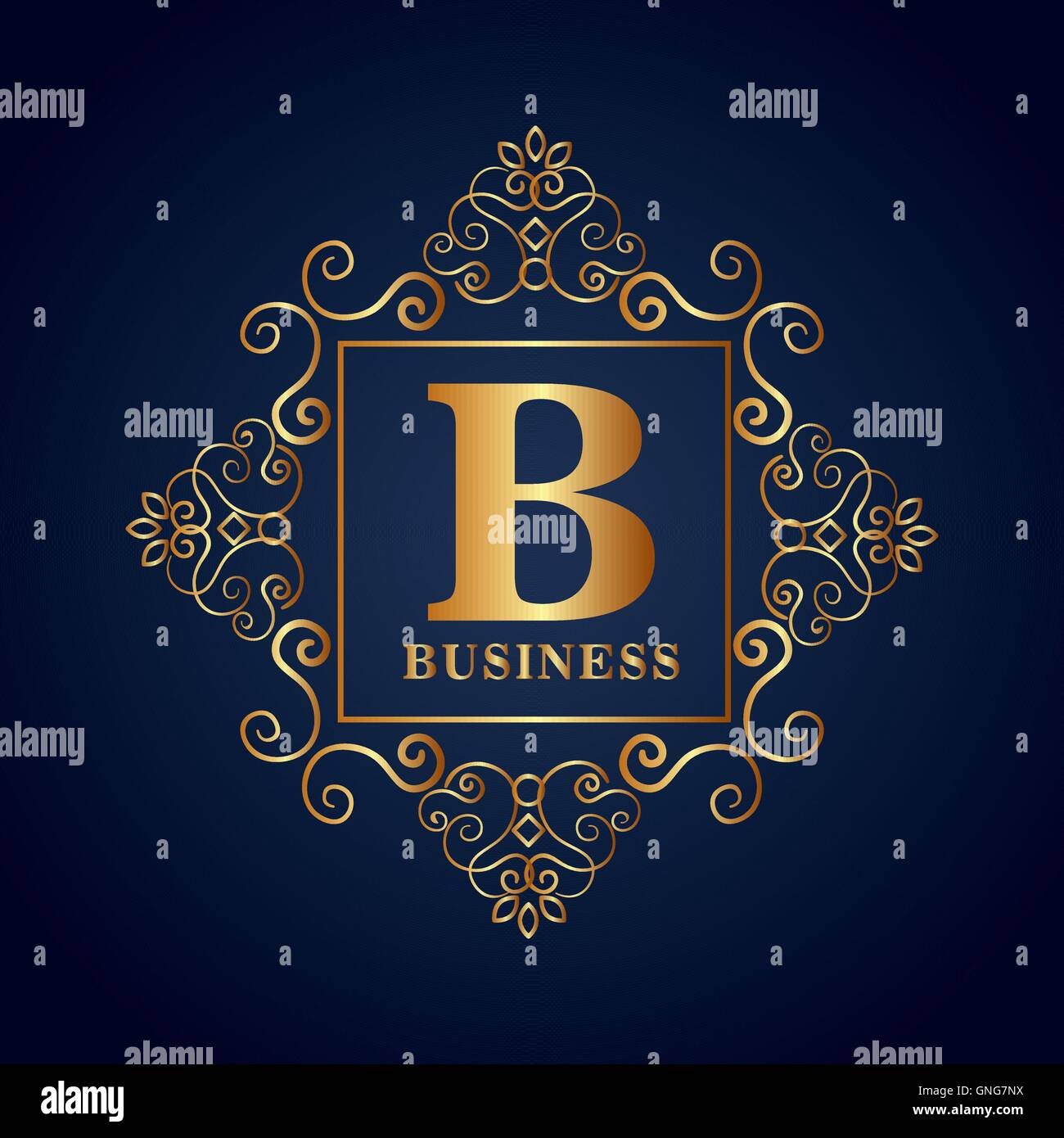 gold frame style isolated icon Stock Vector Image & Art - Alamy