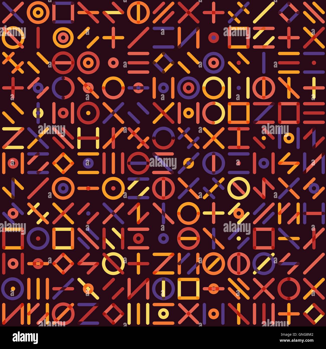 Overlap pattern hi-res stock photography and images - Alamy