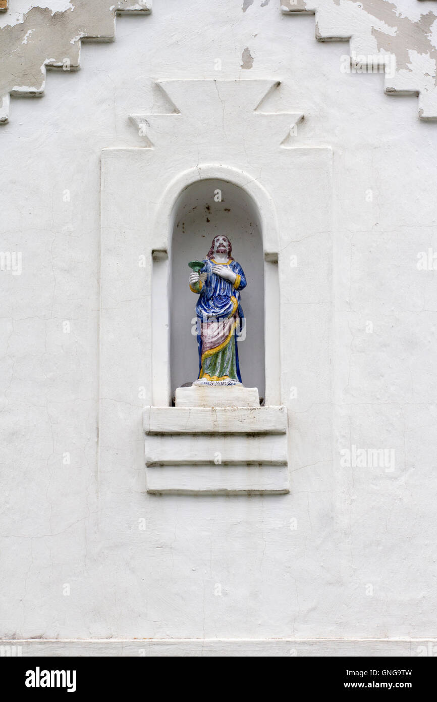 Small Jesus statue in Salföld, Hungary Stock Photo Alamy