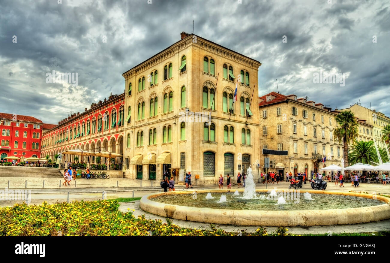 Split Croatia October 1 2023 Stadium Stock Photo 2369285441