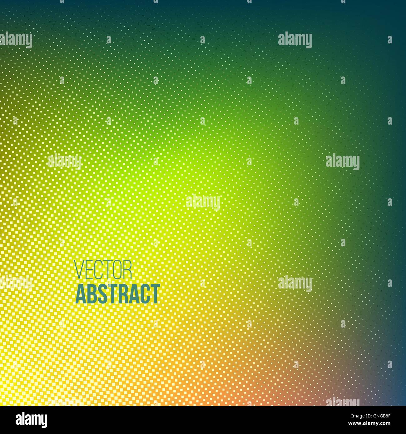 Halftone background. Green abstract spotted pattern. Stock Vector