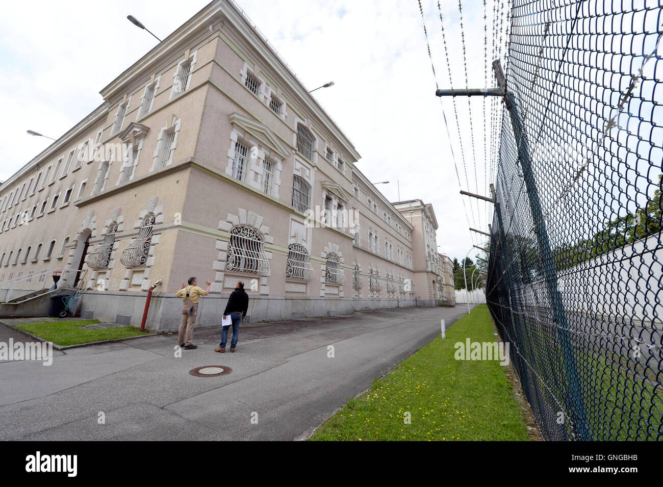 The building of the Stadelheim prison in Munich, 2014 Stock Photo Alamy