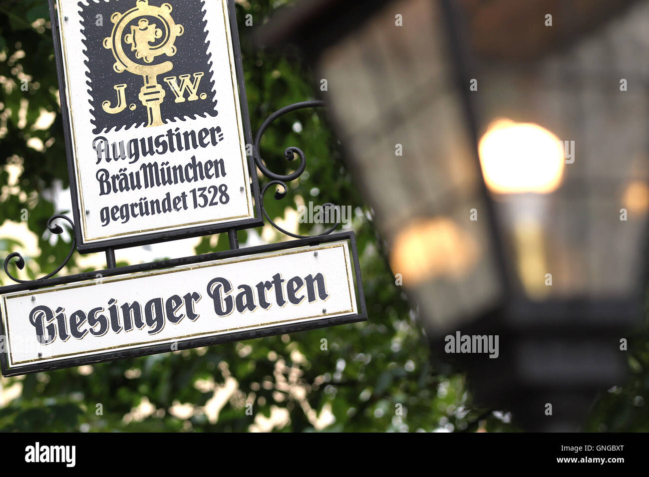 Augustiner Restaurant In Munich Stock Photos Augustiner