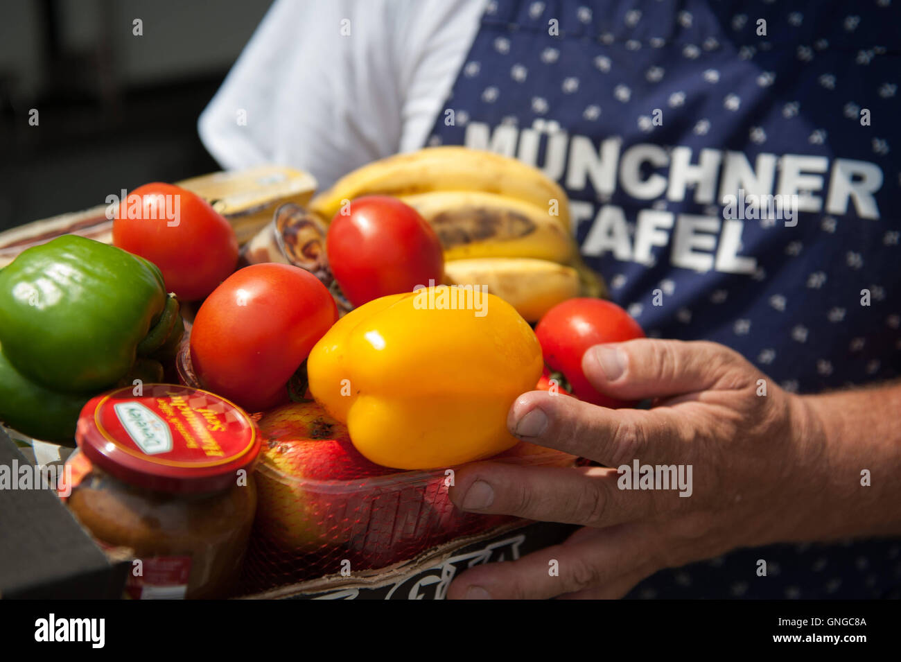 Counter of the Muenchner Tafel, 2014 Stock Photo