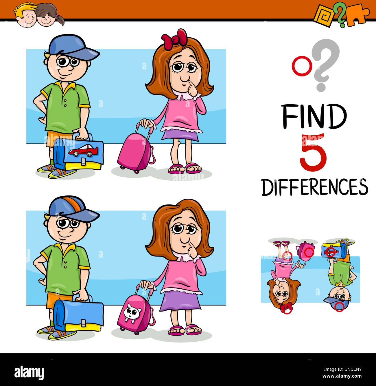 Custom Differences Image differences activity for children Stock Vector Image & Art - Alamy