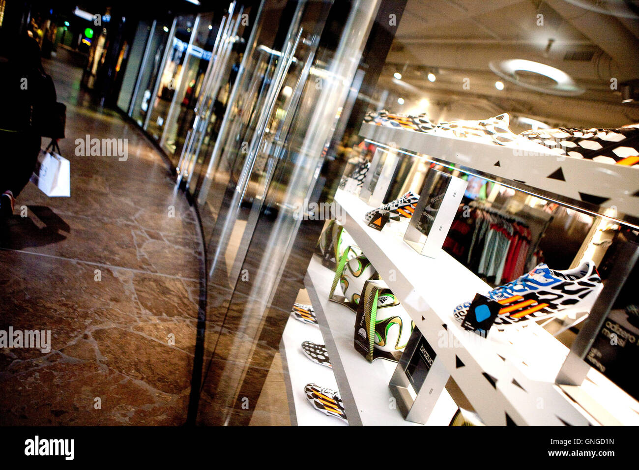 Adidas store in the shopping arcade hi-res stock photography and images -  Alamy