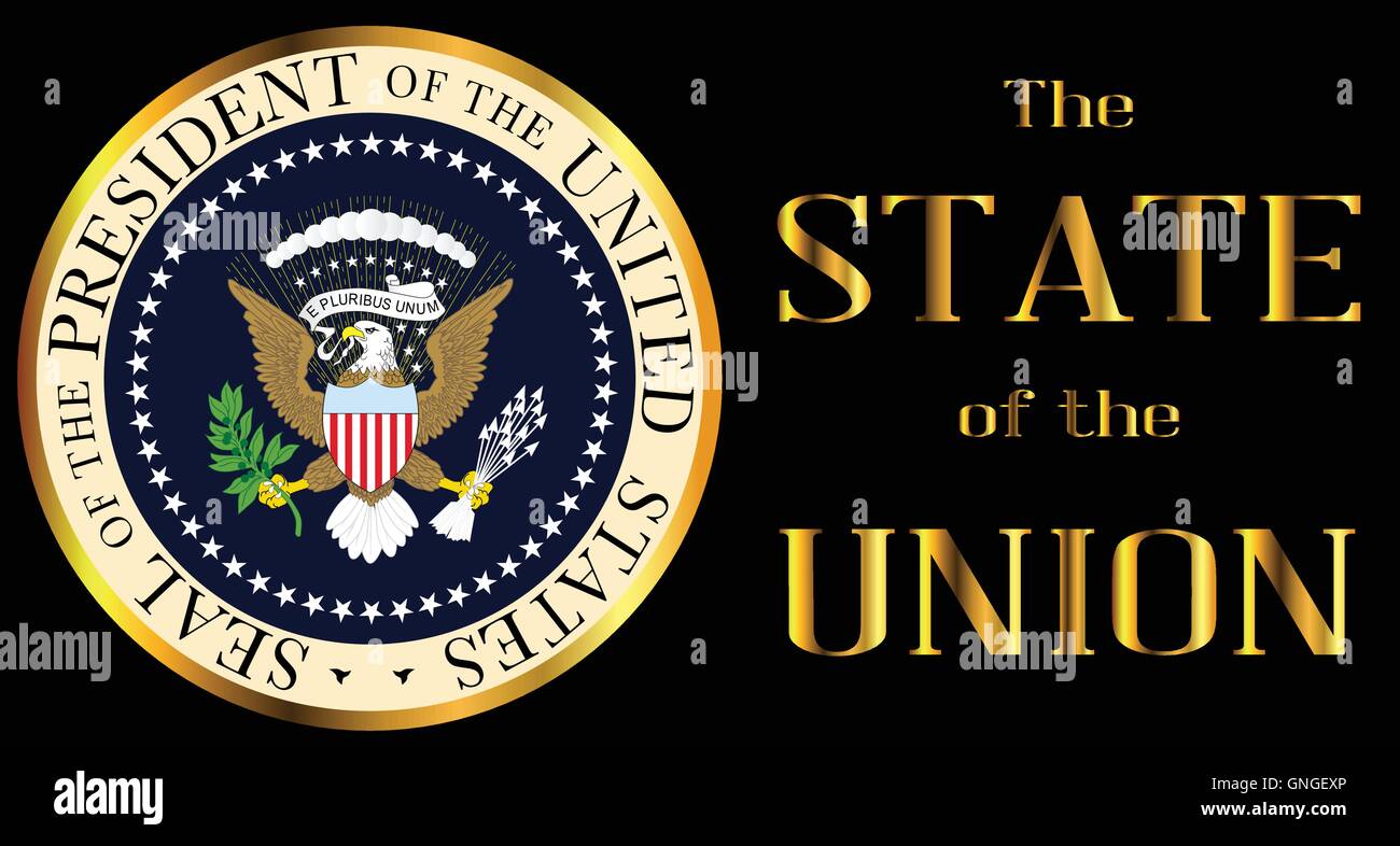 State of the Union Stock Vector