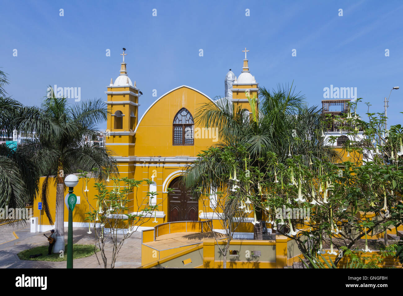 Barranco, Lima - May 10 : Beautiful Church built in 1901 by a baker for his  devout wife in the Barranco District of Lima, Lima Stock Photo - Alamy