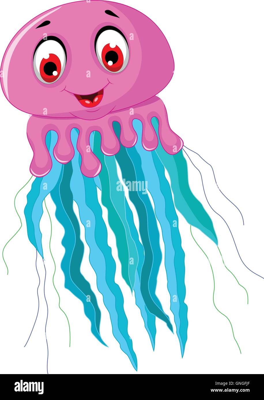 Cute Jellyfish Clipart