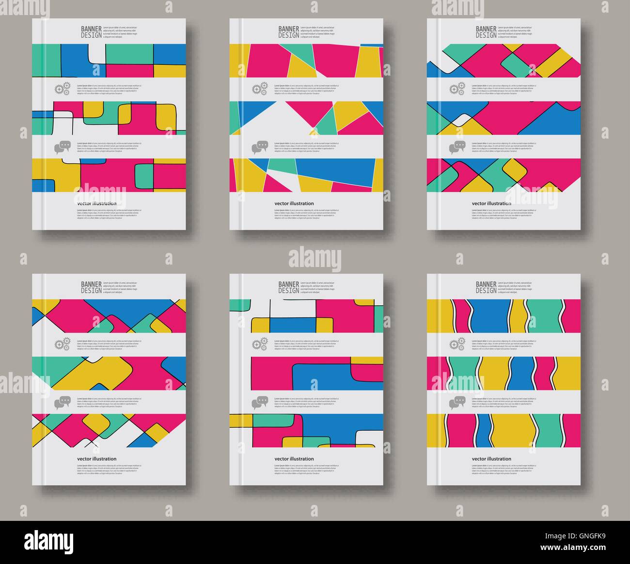 Abstract design templates Stock Vector Image & Art - Alamy