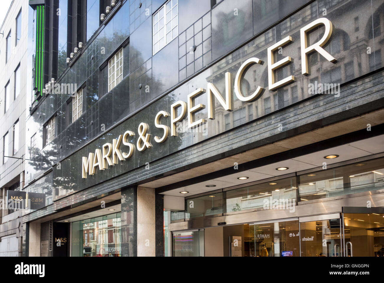 Marks & Spencer Pantheon store, Oxford Street, London, UK Stock Photo