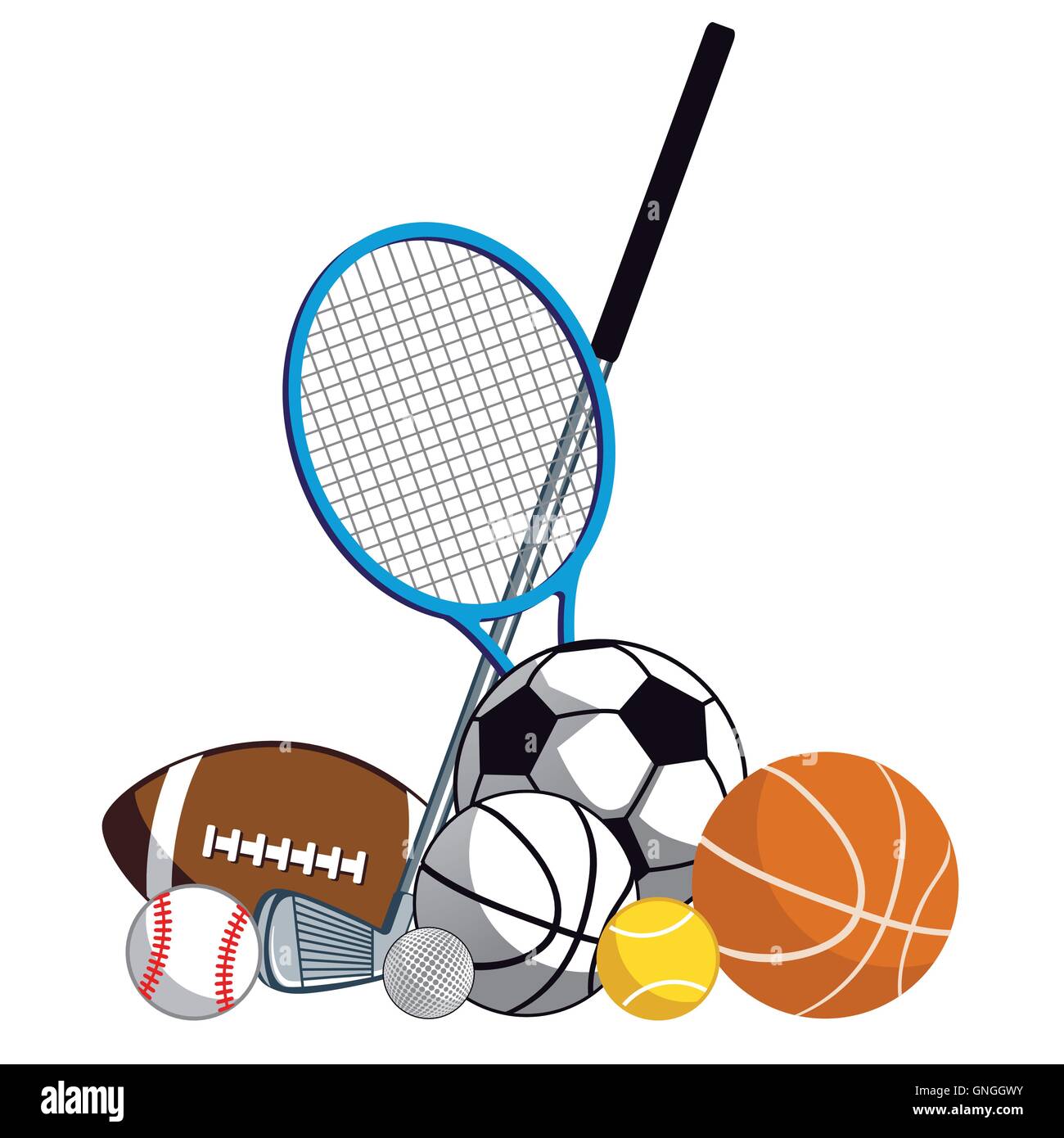 Sports Equipment Clip Art