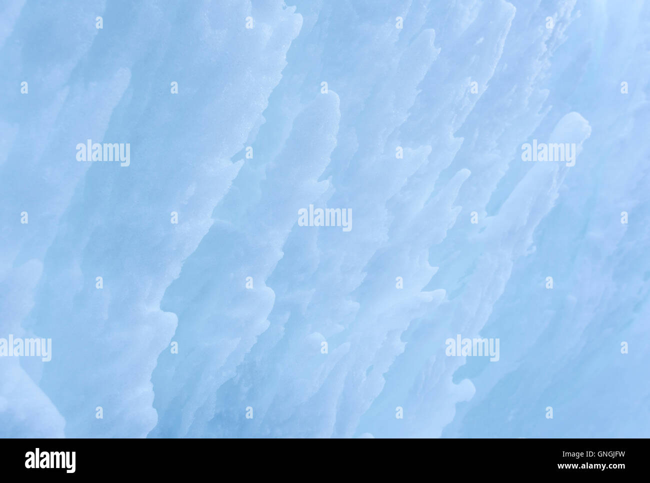 Ice floes and snow texture Stock Photo