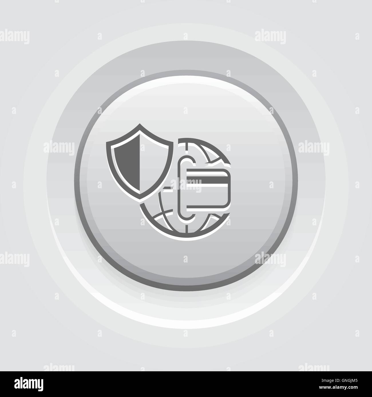 Global Safety Payment Icon Stock Vector Image & Art Alamy