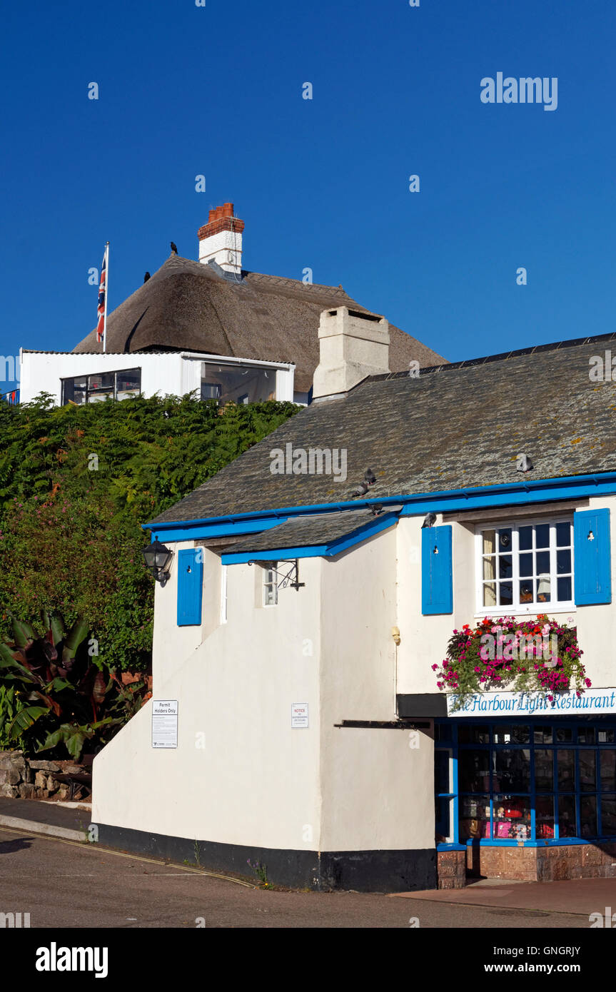 The Harbour Light Restaurant, Paignton, South Devon, England Stock