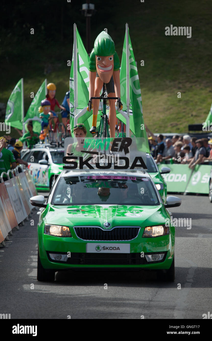 La Caravane Du Tour De France 2016 Stock Photo Alamy