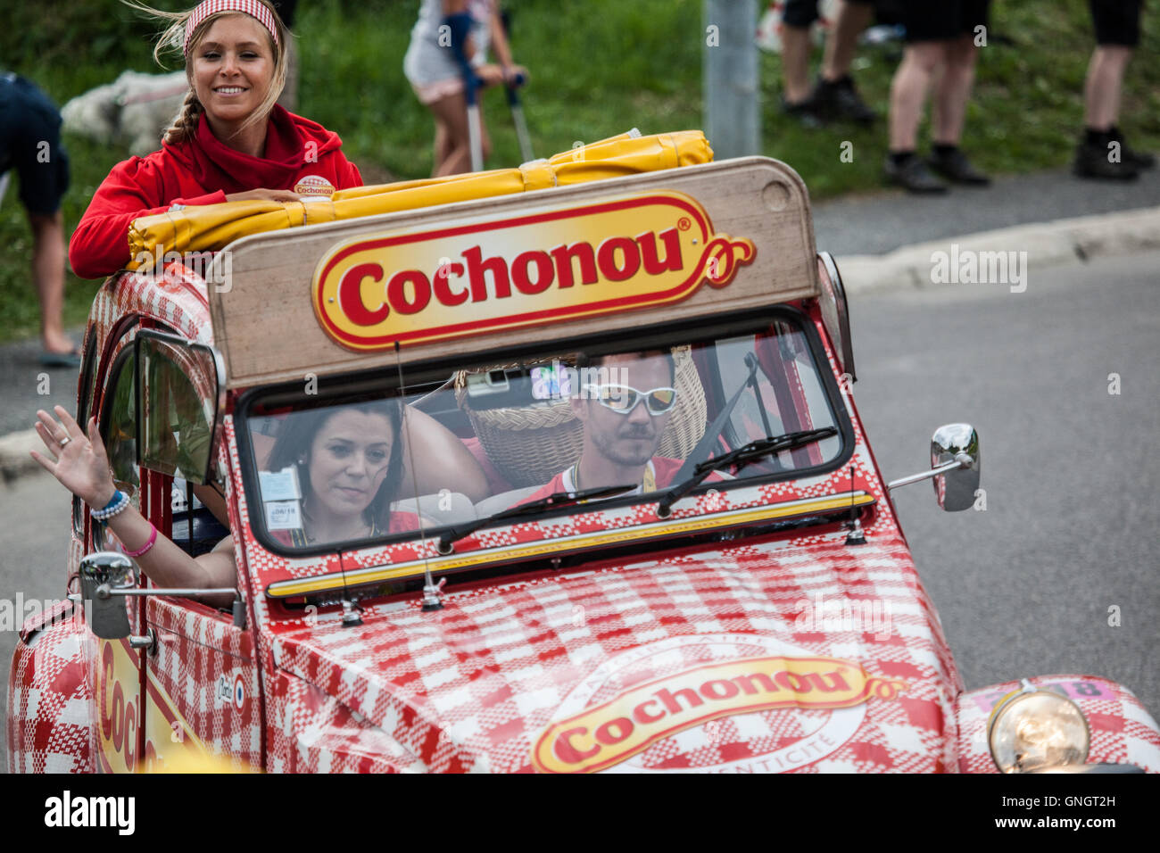 Tour de France en Gironde : Le « bob Cochonou », Graal de la caravane