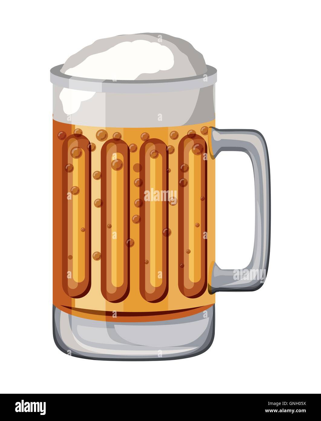 beer drink fresh isolated icon Stock Vector Image & Art Alamy