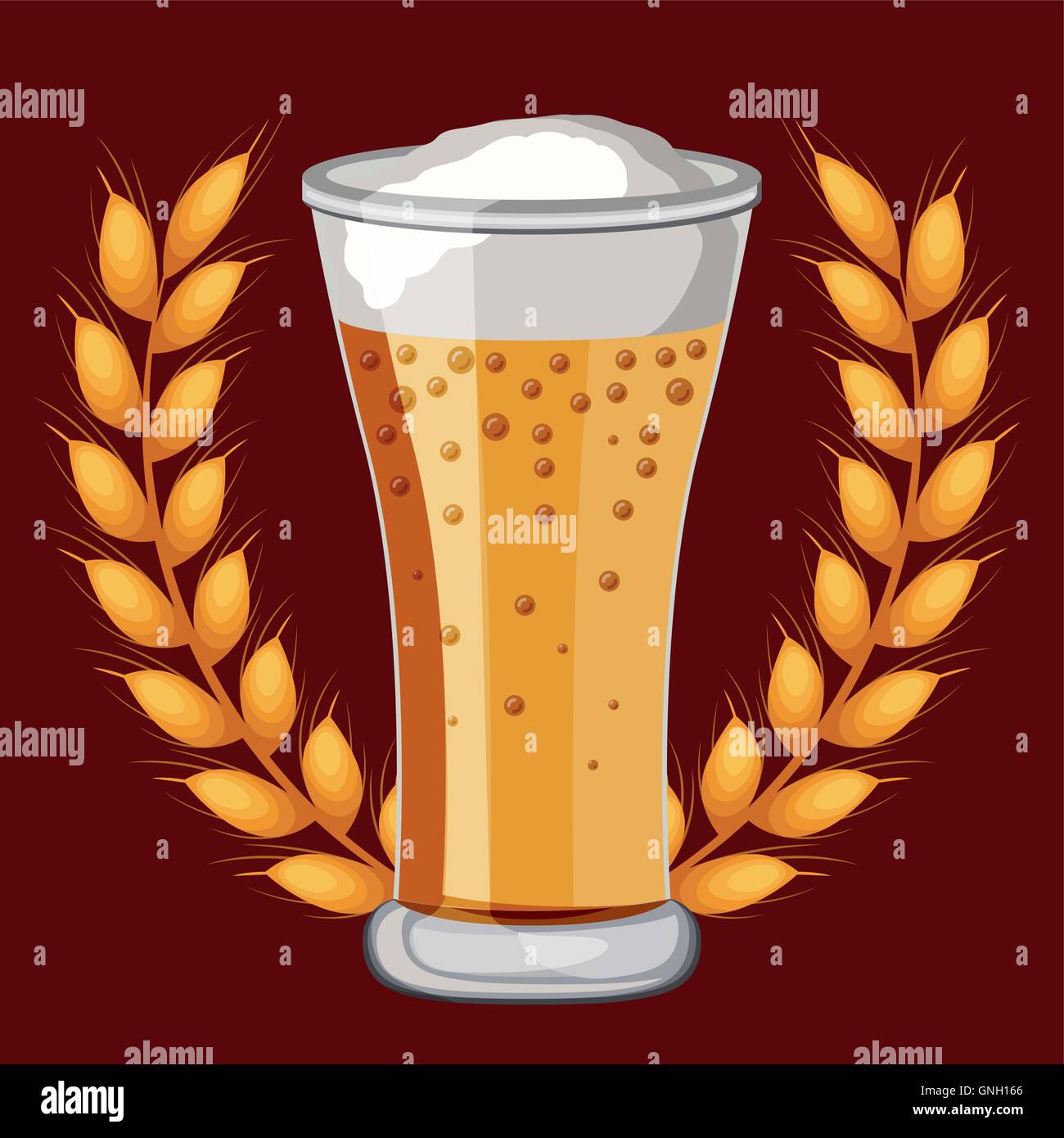 beer drink fresh isolated icon Stock Vector Image & Art Alamy