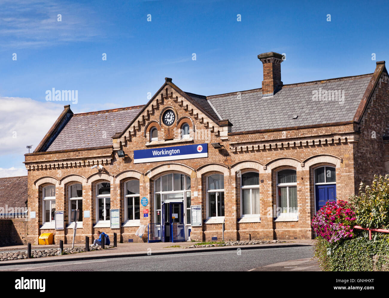 Workington Railway Station Cumbria England UK Stock Photo Alamy
