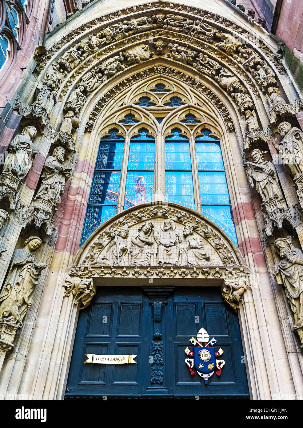 Cathedral of St Peter or Worms Cathedral in Worms, Germany Stock Photo