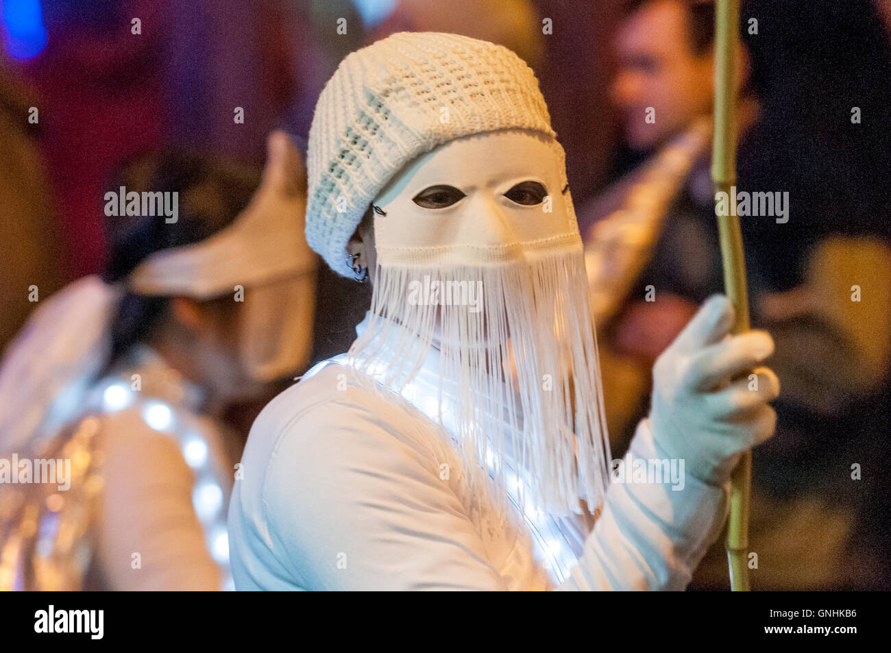 The annual Burning of the Clocks ceremony in Brighton Stock Photo Alamy