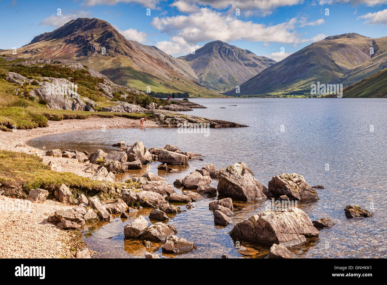 Wastwater and Wasdale, Lake District National Park, Cumbria, England, UK Stock Photo