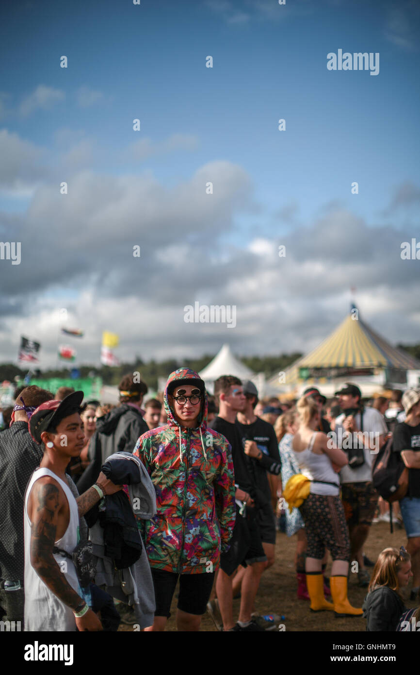 General views on day 3 of the 2016 Reading Festival. Picture date: Sunday August 28, 2016. Photo credit should read: Roger Garfi Stock Photo