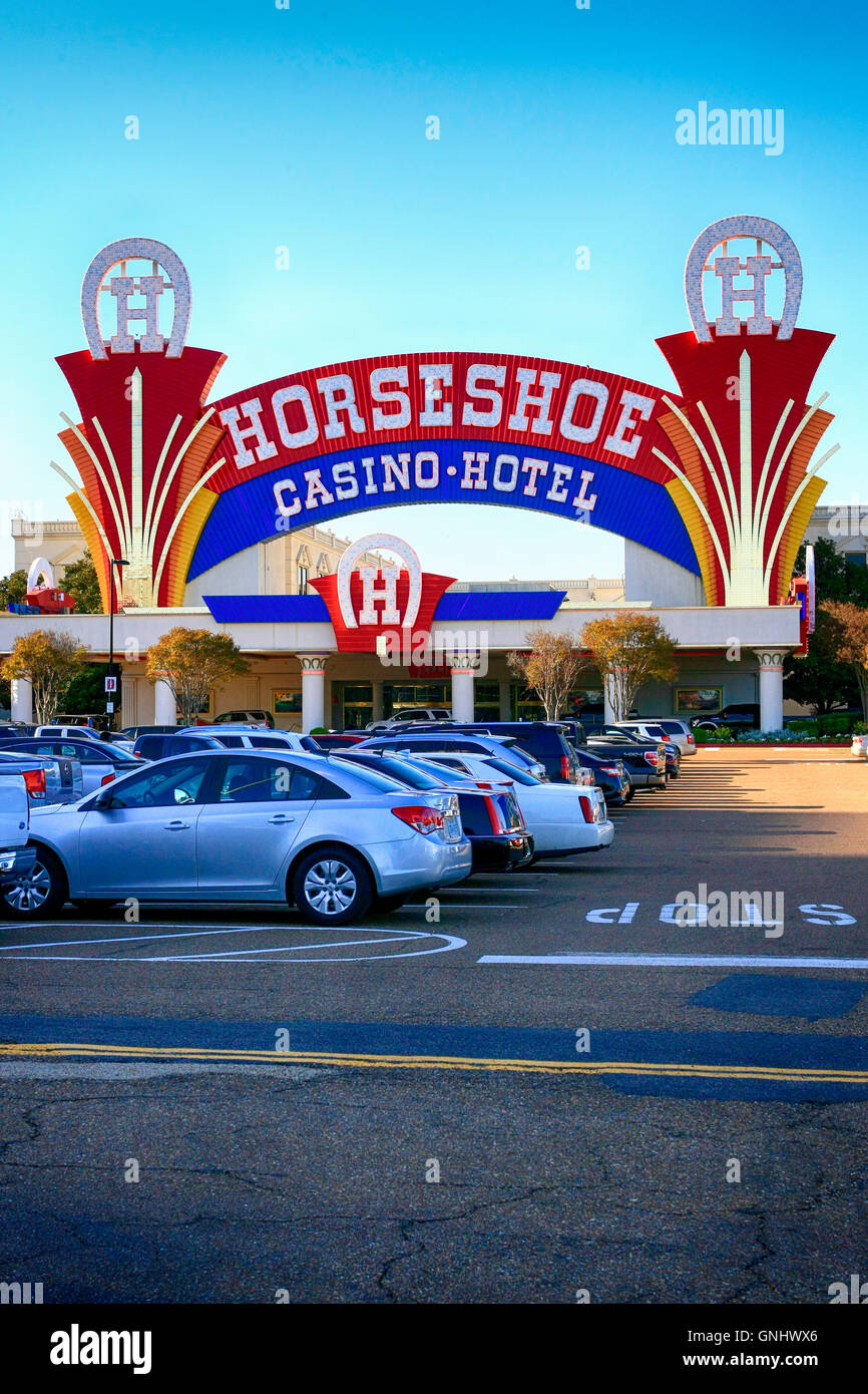 The Horseshoe CasinoHotel in Tunica, Mississippi Stock Photo Alamy