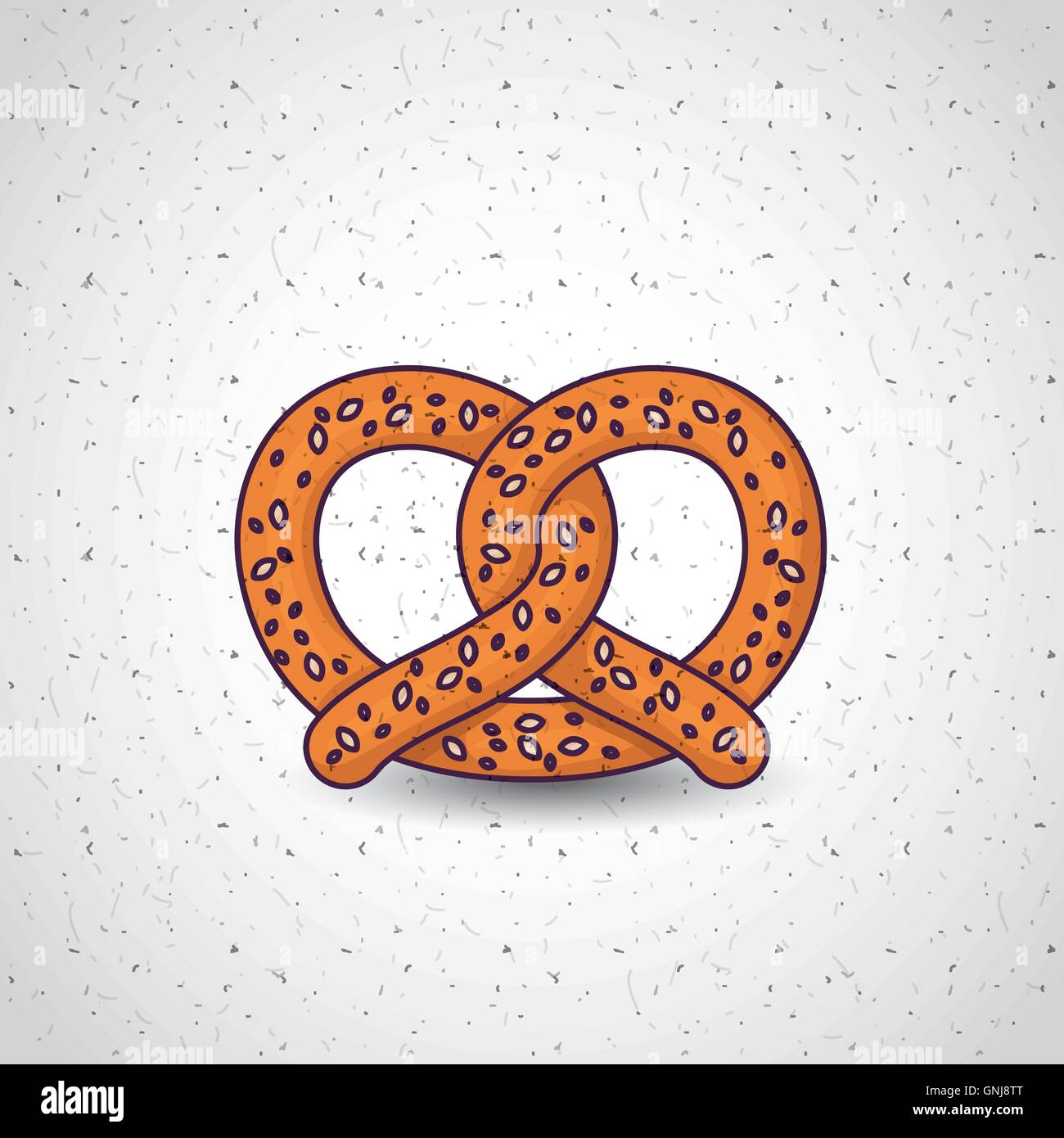 pretzel bread bakery design Stock Vector Image & Art - Alamy