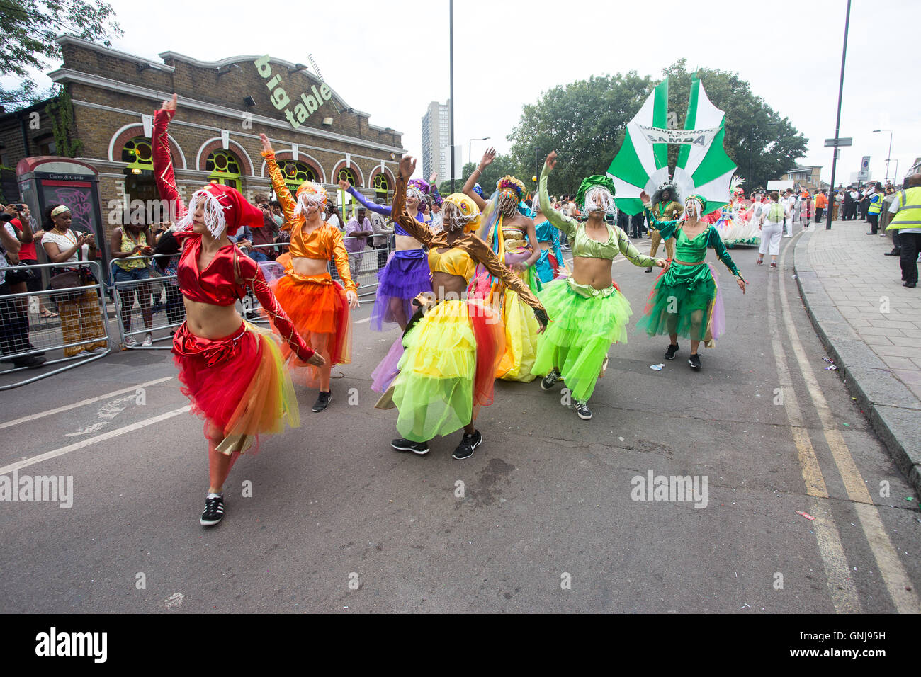 Notting Hill Carnival Westbourne Park  London 2016 Nottinghill Stock Photo