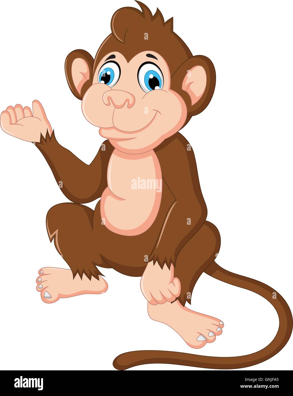 cute monkey cartoon sitting Stock Vector Image & Art - Alamy cute monkey cartoon sitting Stock Vector Image & Art - Alamy