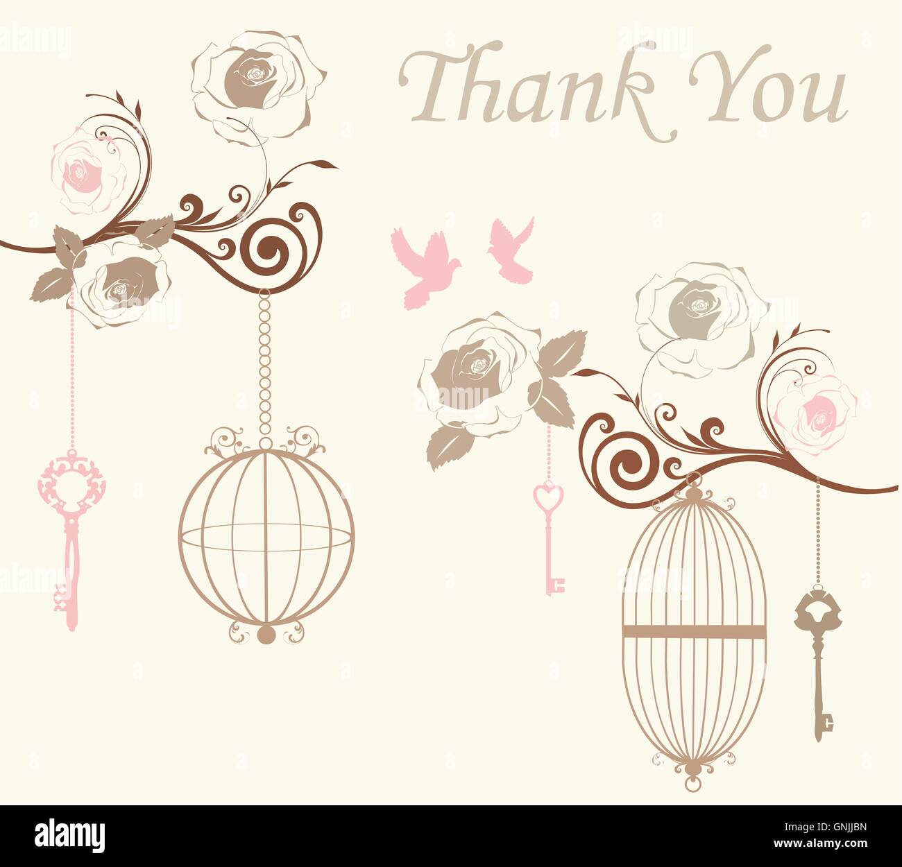 Vintage Bird Cages Stock Vector Image & Art - Alamy