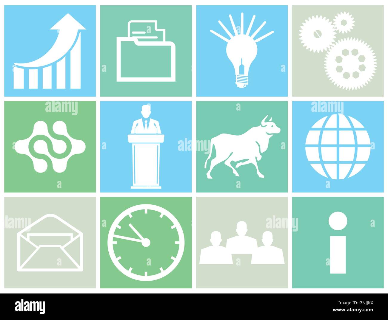 Financial management concept investment Stock Vector Images - Alamy