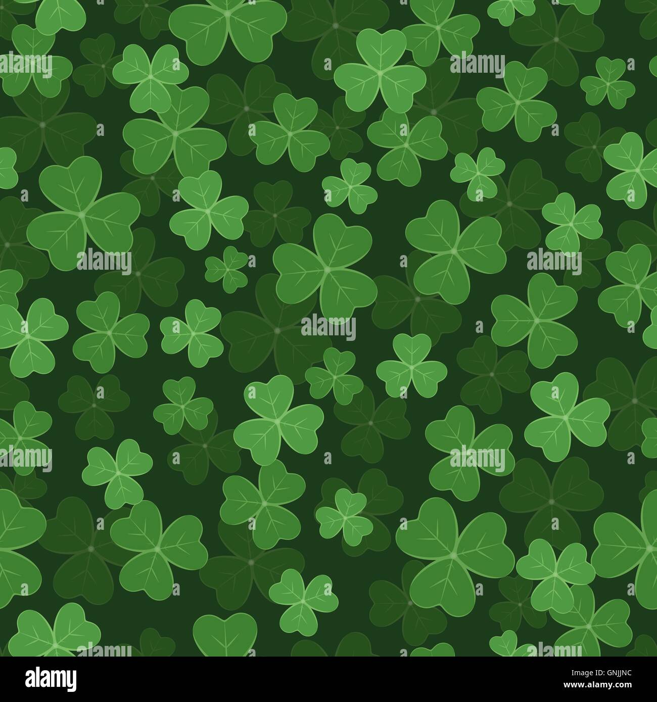 Field field of clovers Stock Vector Images - Alamy