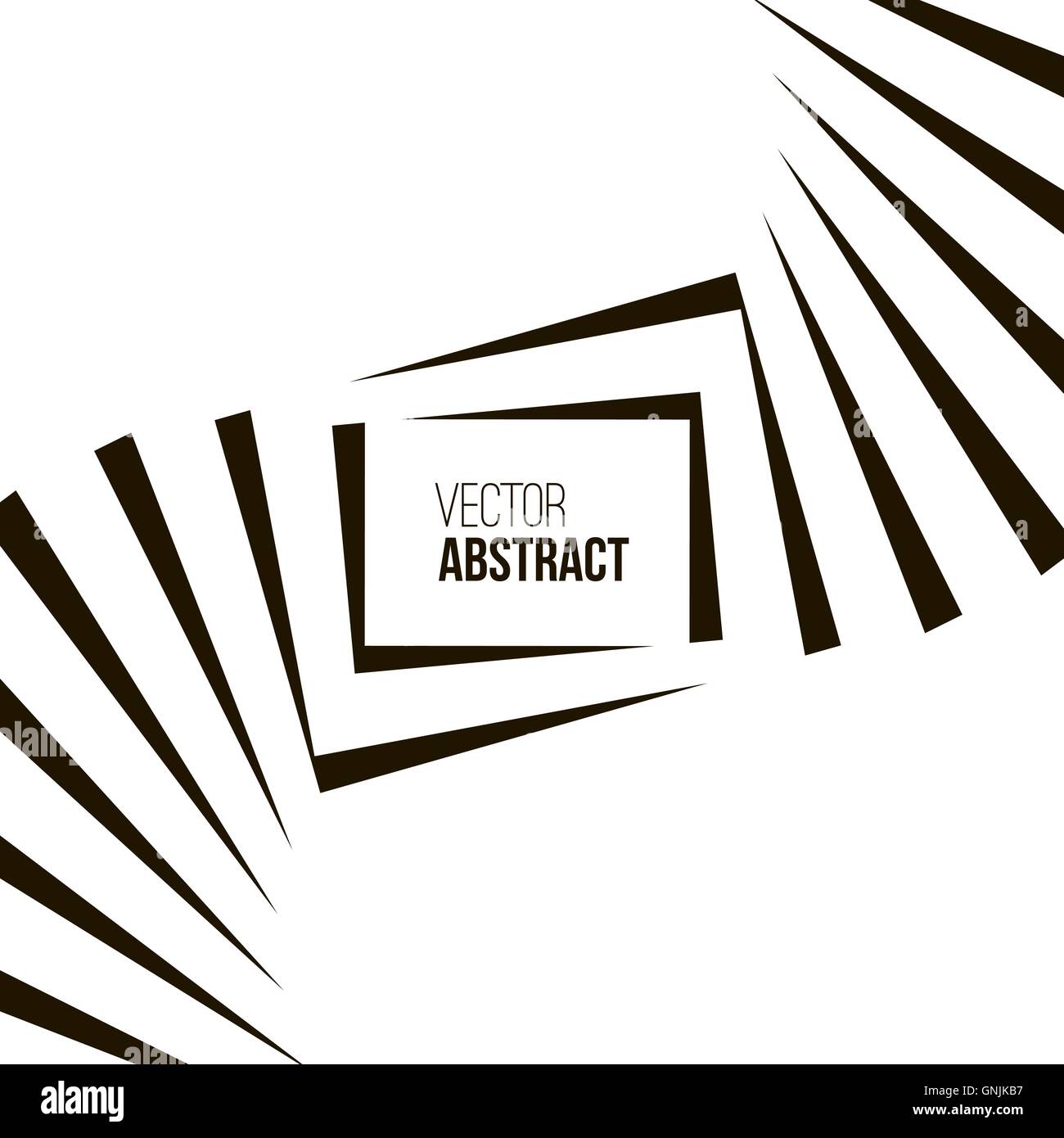 Geometric Vector Black and White Background Stock Vector Image & Art
