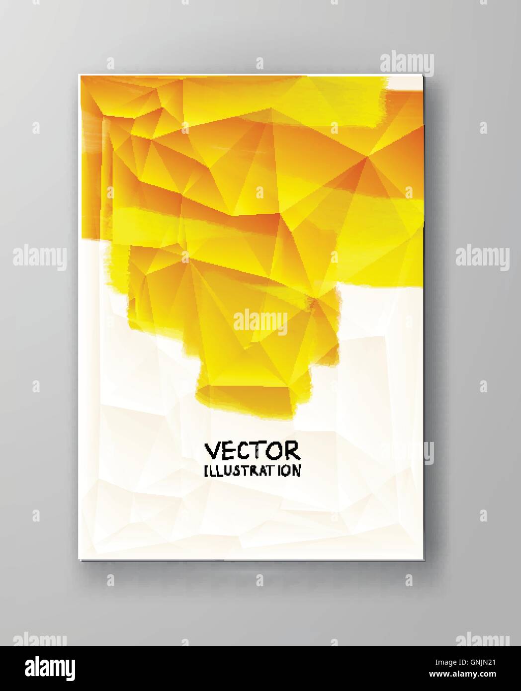 abstract background yellow color Stock Vector Image & Art Alamy