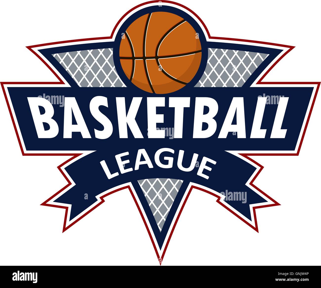 Basketball team logo Stock Vector Images Alamy