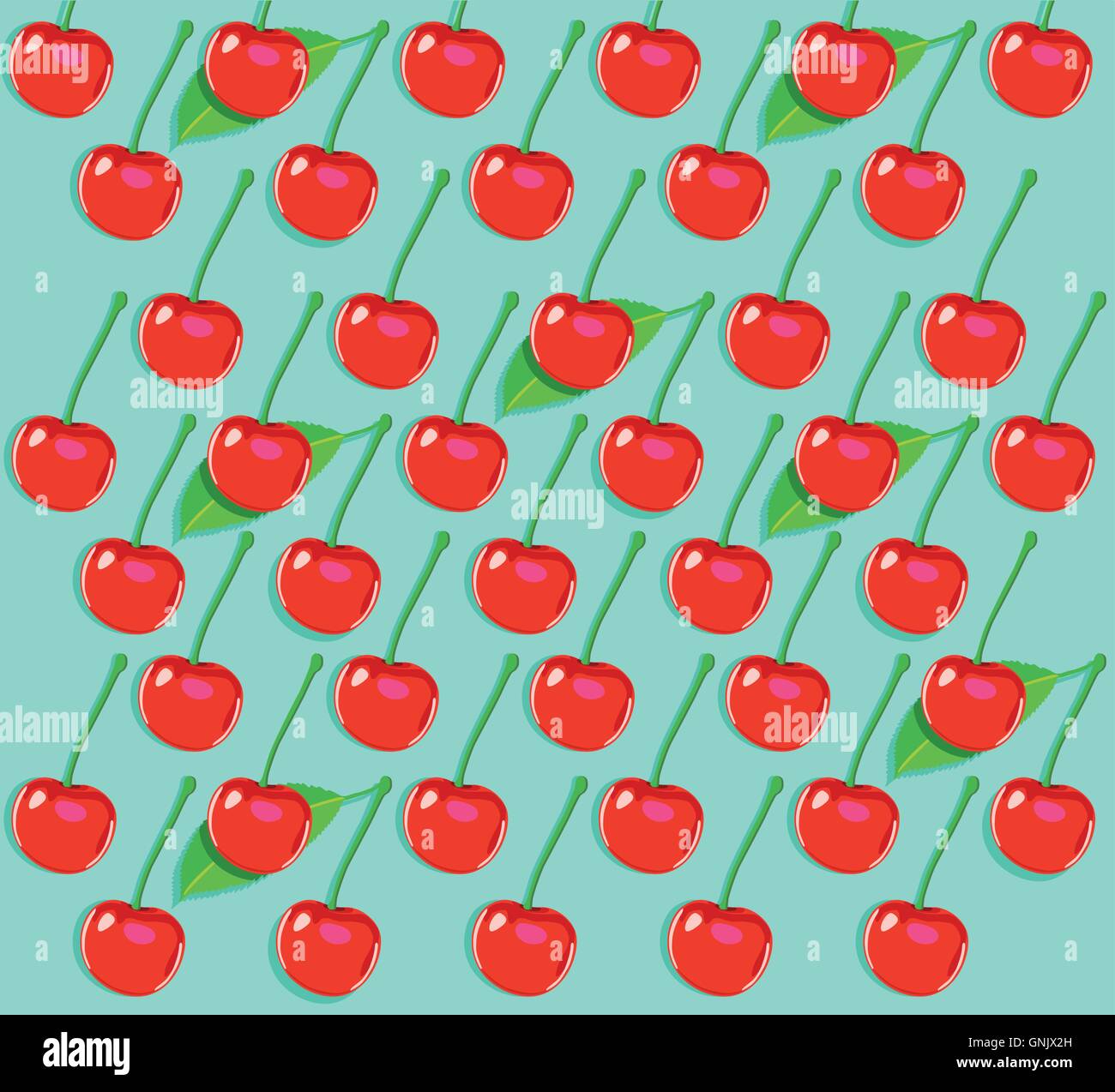Cherry Stock Vector Images - Alamy