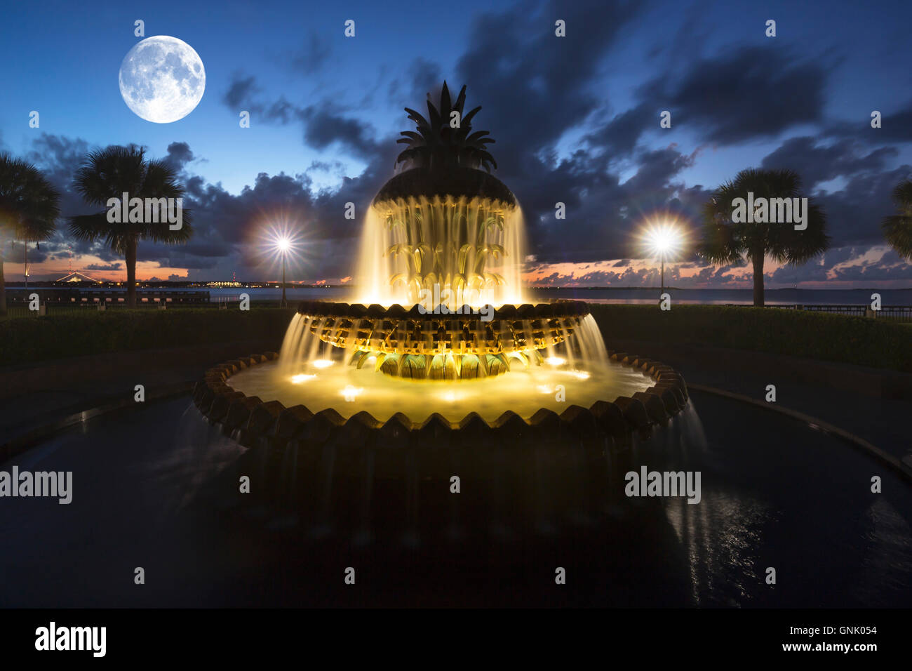 PINEAPPLE FOUNTAIN (©STUART O DAWSON / SASAKI ASSOCS 1990) WATERFRONT