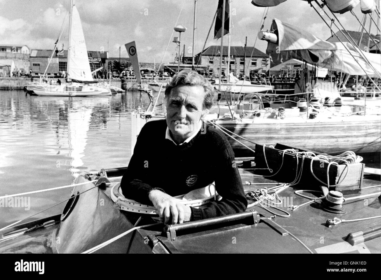 AJAXNETPHOTO. 1ST JUNE, 1984. PLYMOUTH, ENGLAND. - OSTAR 1984 VETERAN ...