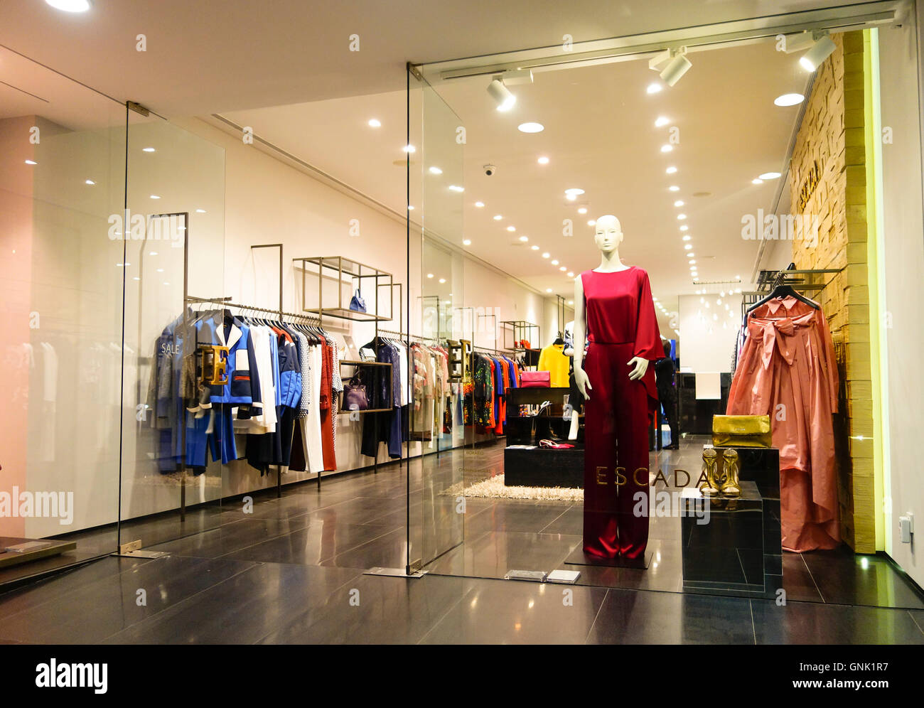 Luxury retail shop inside hi-res stock photography and images - Alamy