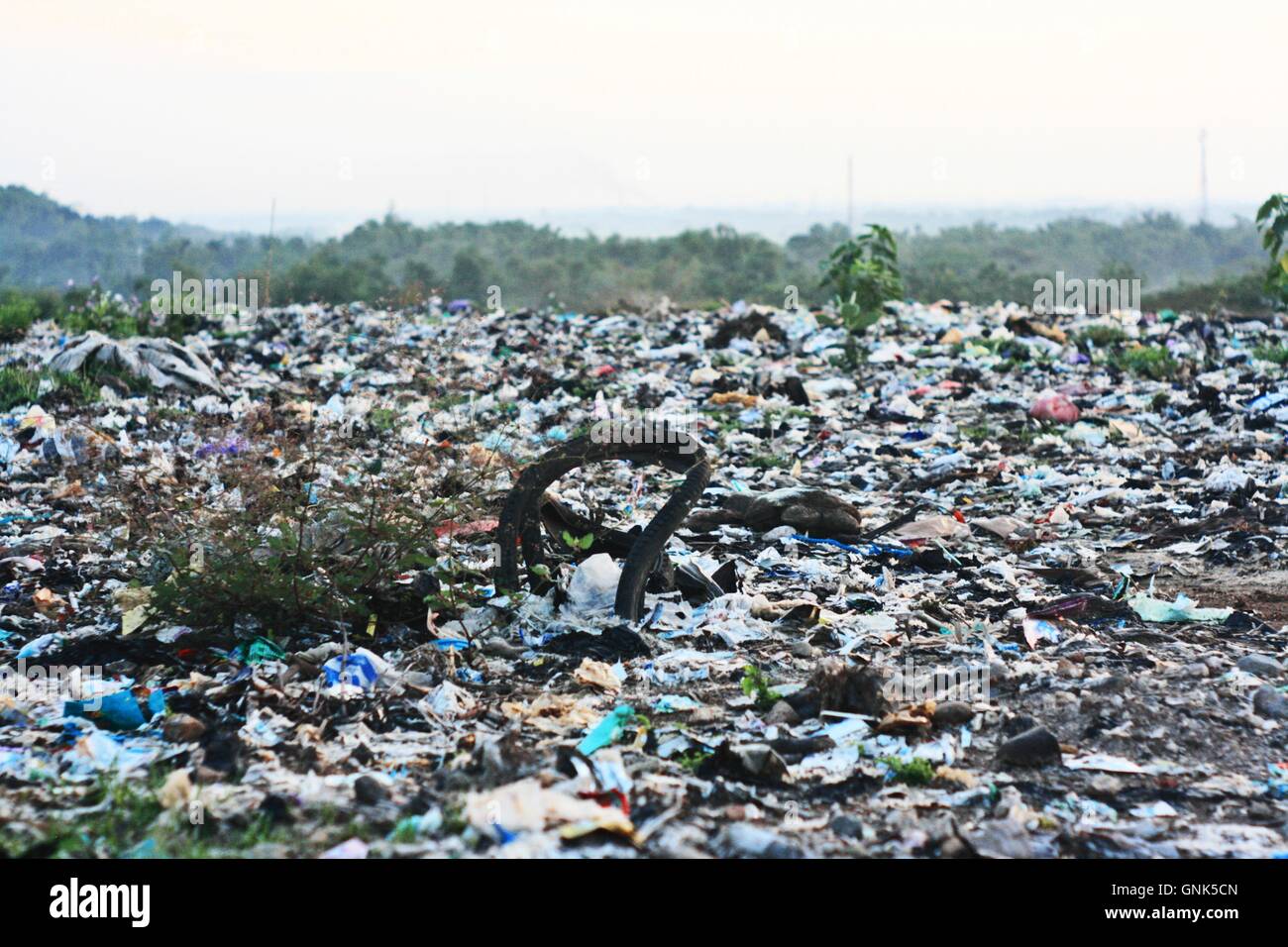 Landfill Stock Photo