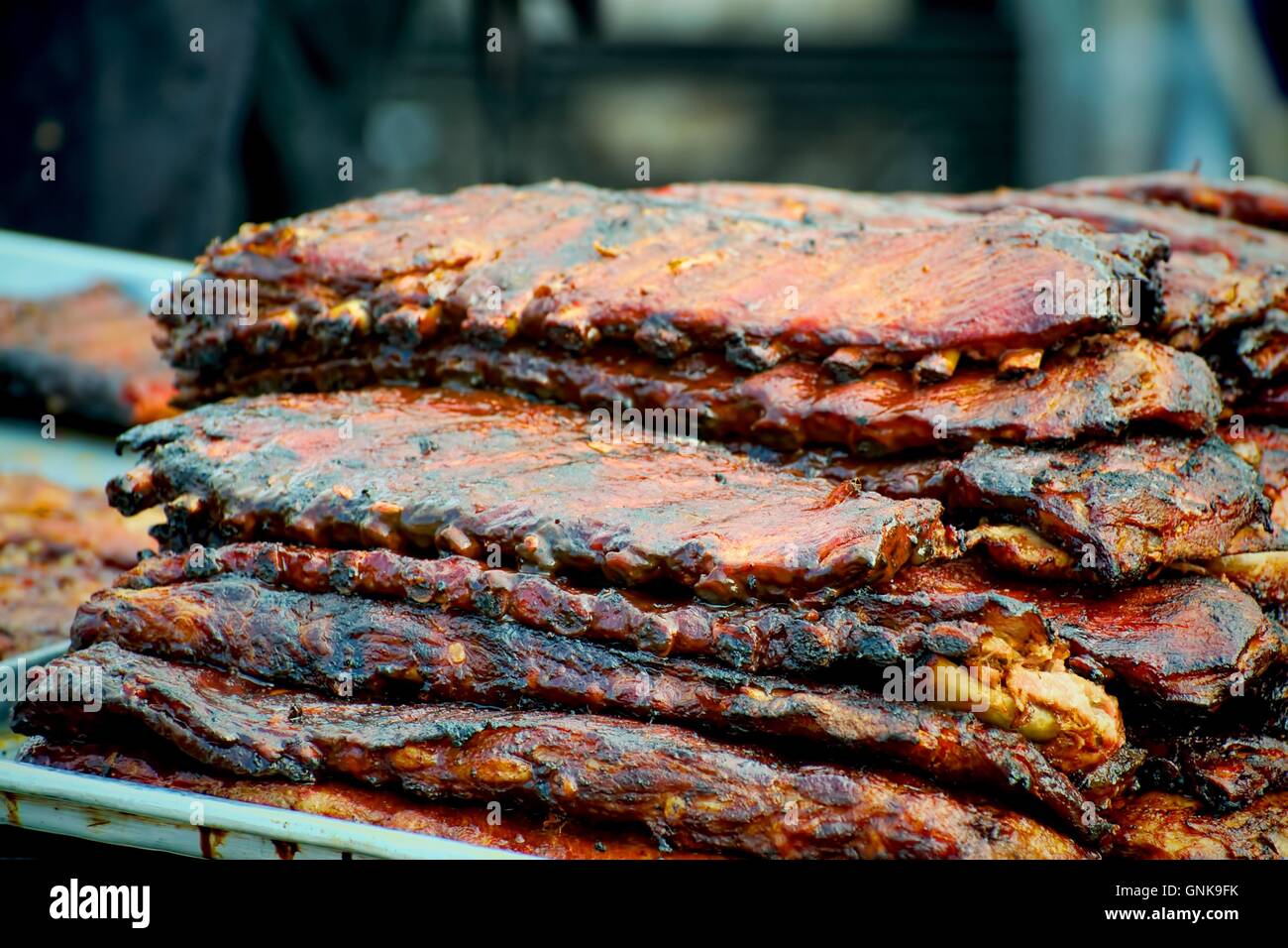 Stack of Ribs Stock Photo Alamy