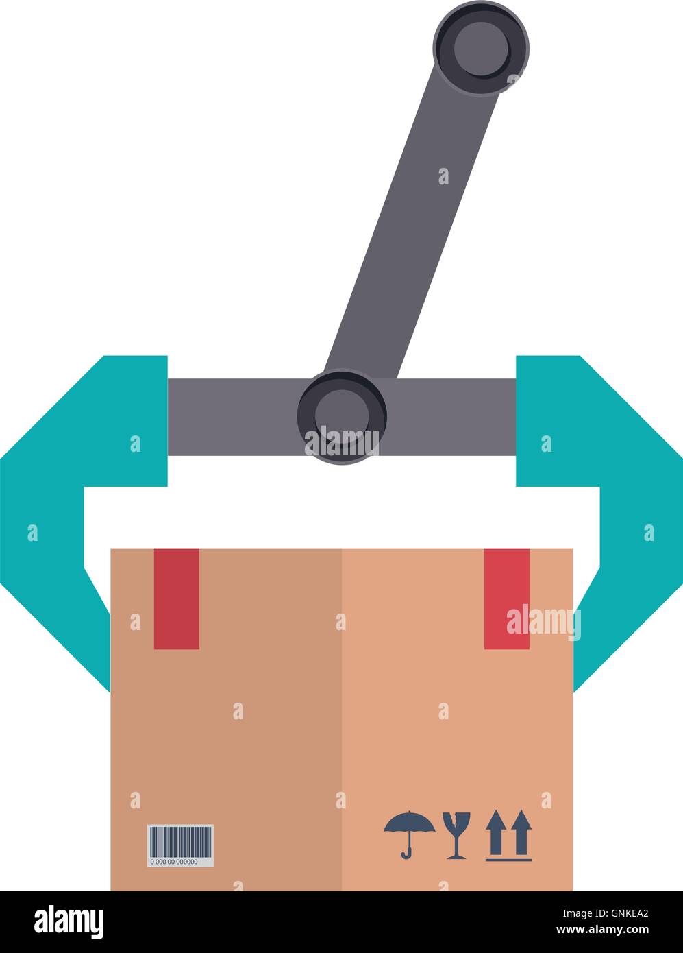 box delivery logistics design Stock Vector Image & Art Alamy