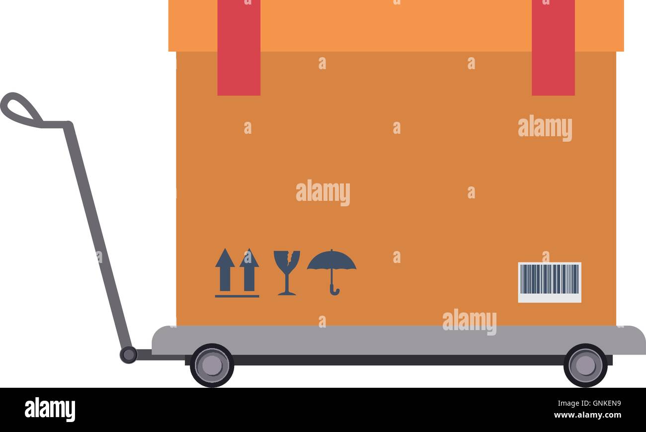 box delivery logistics design Stock Vector Image & Art Alamy