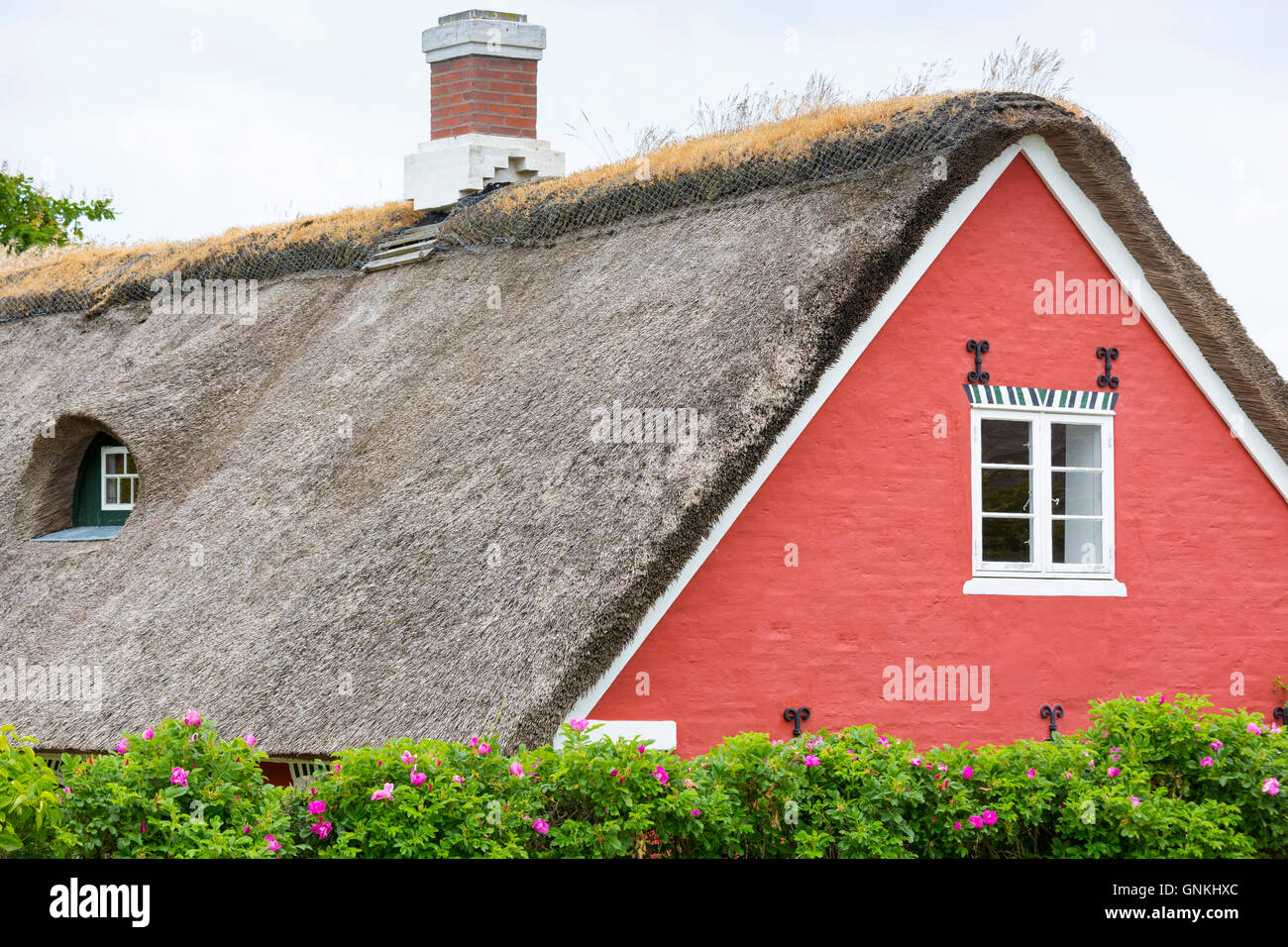 Traditional thatched cottage house on Fano Island Fanoe South