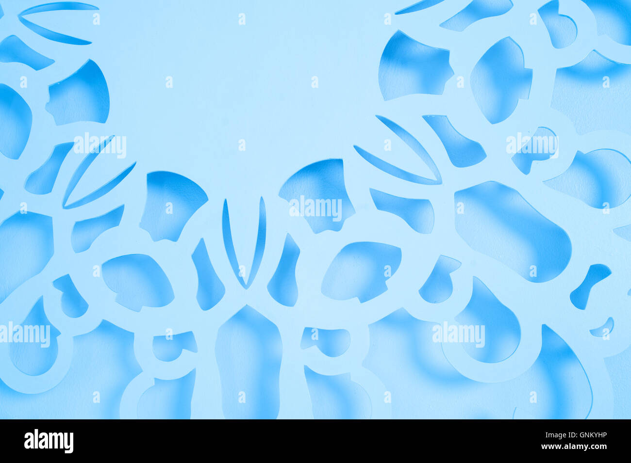 Vintage blue paper background with space for text Stock Photo - Alamy