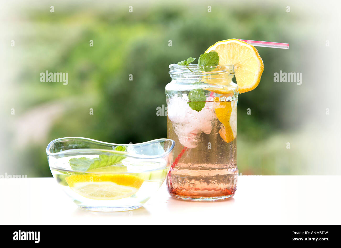 summer drinks Stock Photo