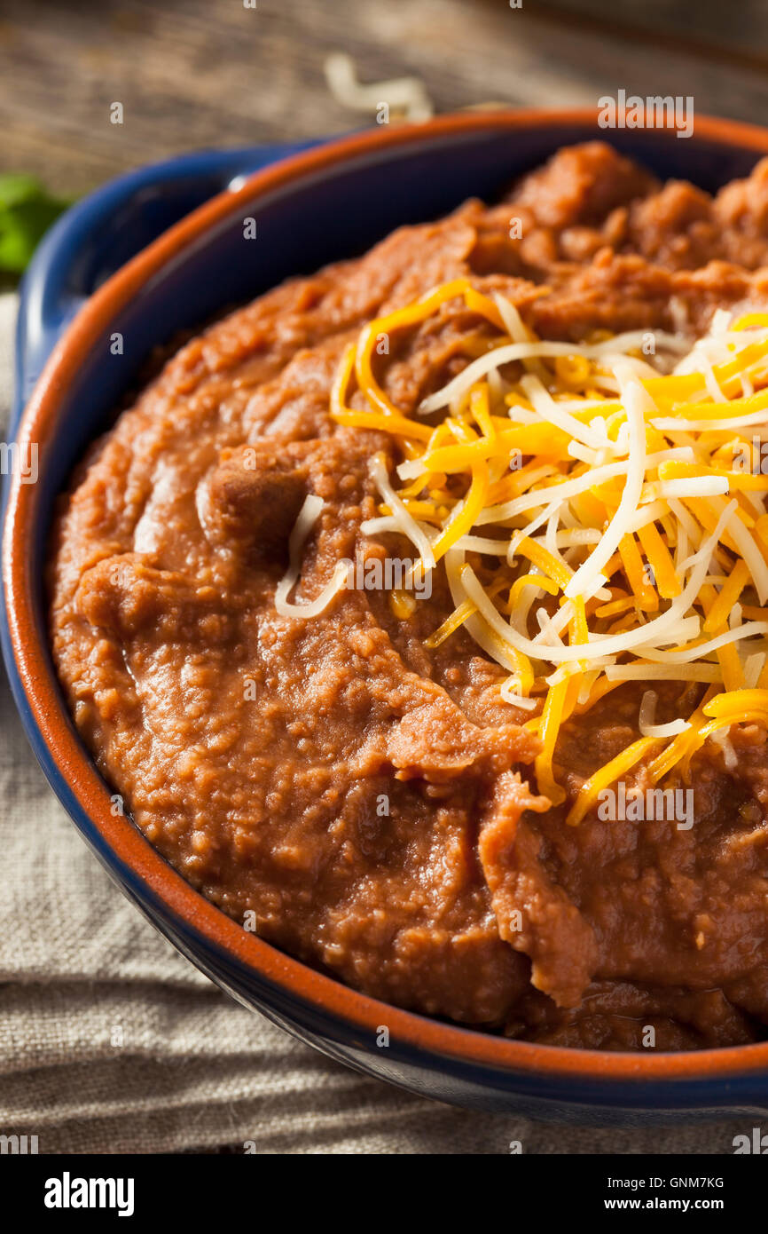 Cooked mashed pinto beans fried hires stock photography and images Alamy